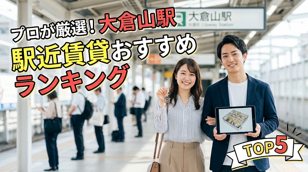 大倉山駅の駅近賃貸おすすめランキング！プロが厳選する人気物件TOP5と住みやすさの秘密
